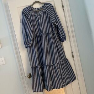 Old Navy long sleeved maxi dress.
